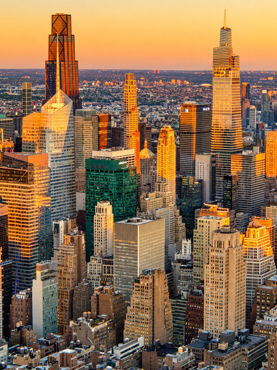 Layered architectural skyline with dynamic tonal range (PA162666_stack_hdr)
